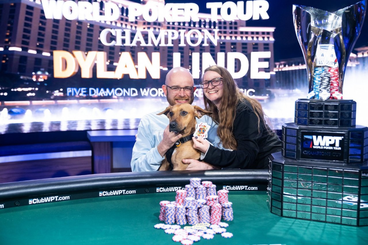Любимый пес помог покеристу победить на Мейн-Ивенте WPT