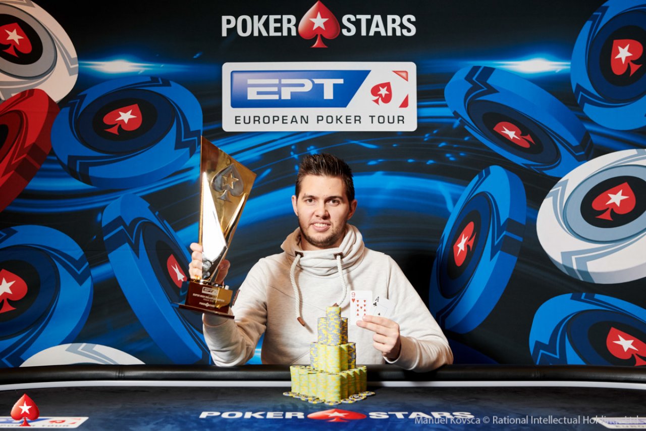 Матиас Эйбингер стал чемпионом турнира суперхайроллеров EPT Прага