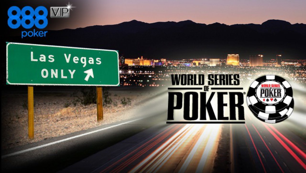 888Poker стал официальным партнёром мировой покерной серии